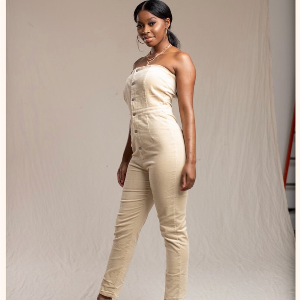 Corduroy jumpsuit